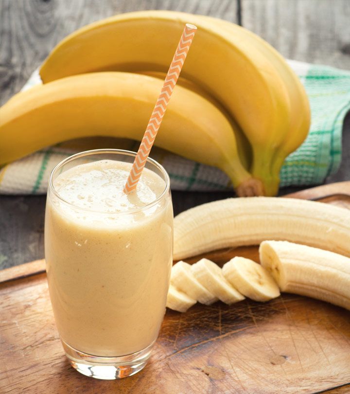 Banana With Milk Cocktail