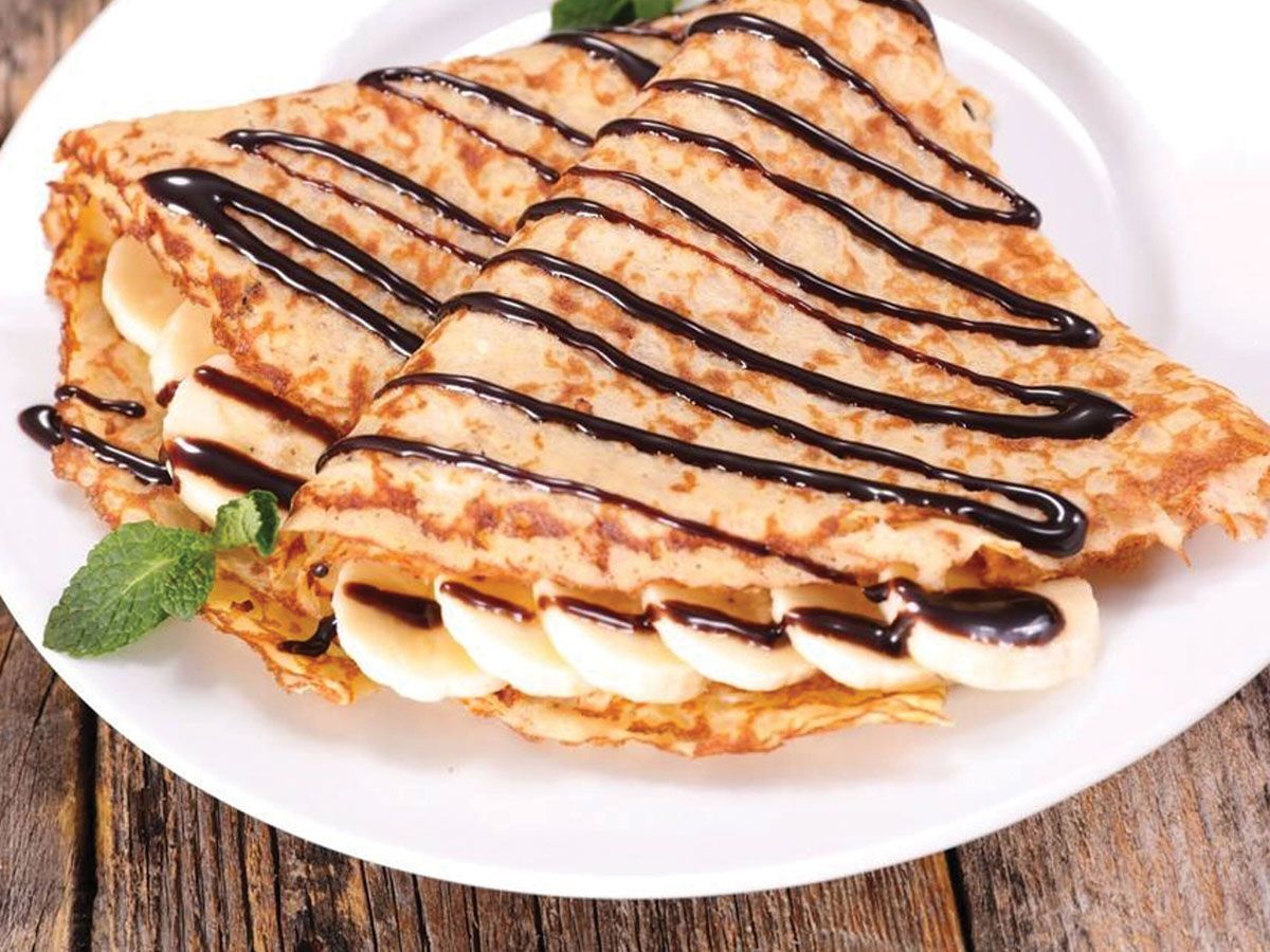 Marshmallow Nutella Crepe