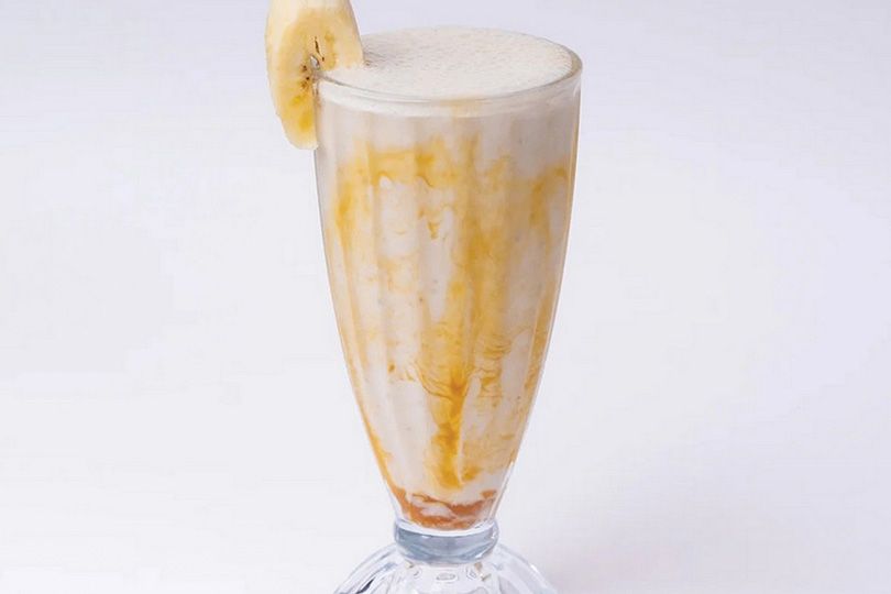 Banana With Milk Juice