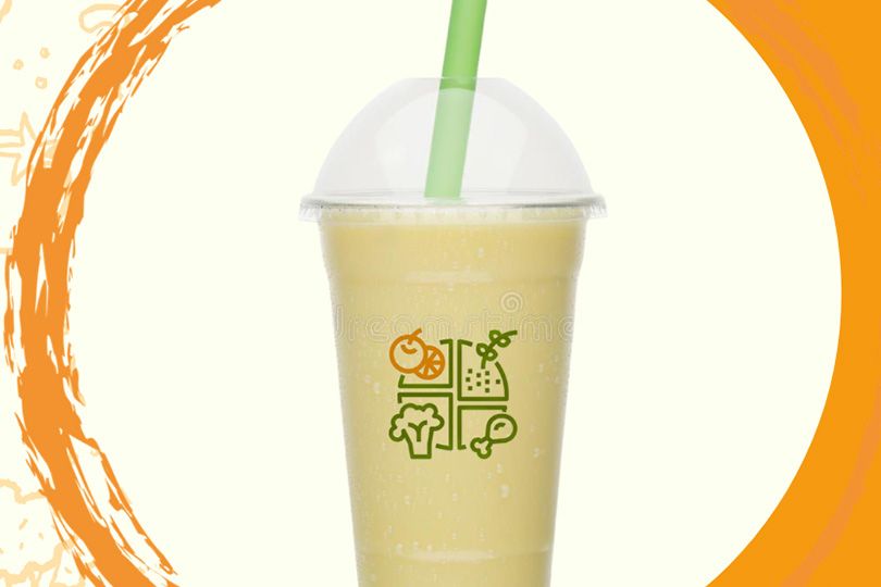 Banana & Milk Juice