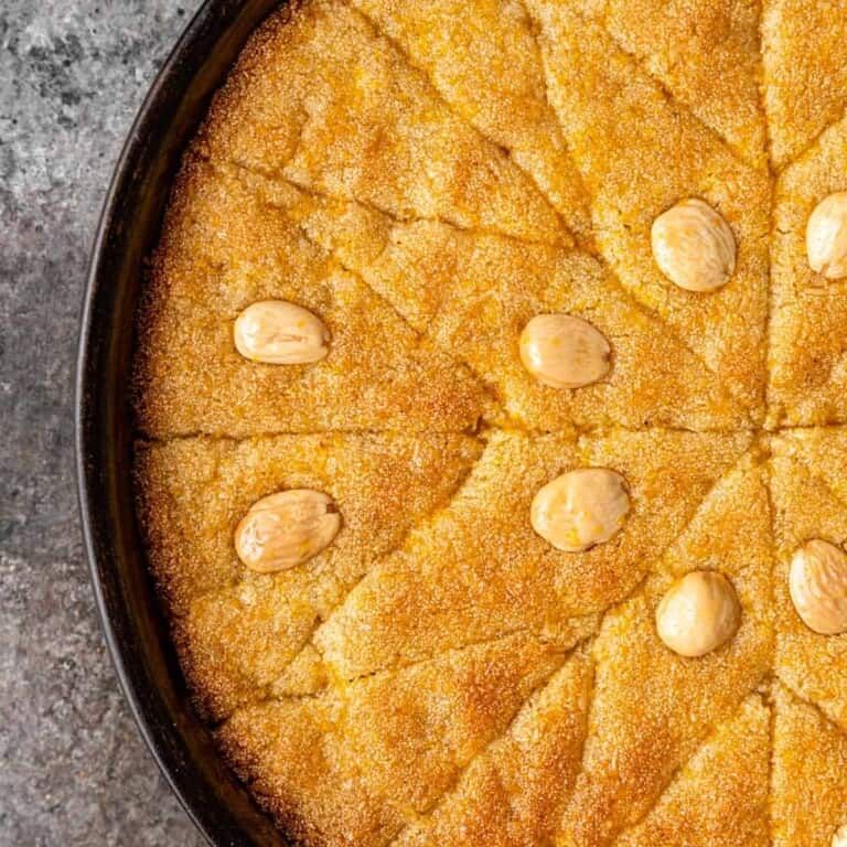 Basbousa Pie Pastry