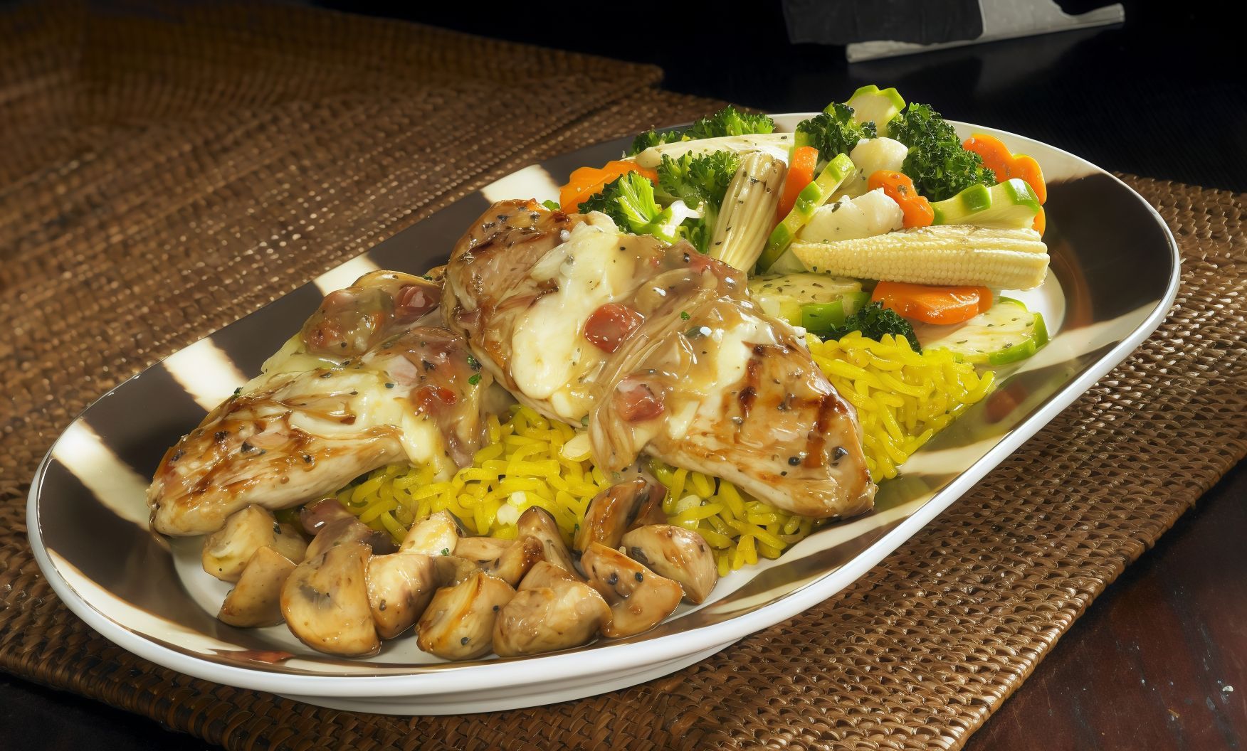 Basil Chicken Platter Offer