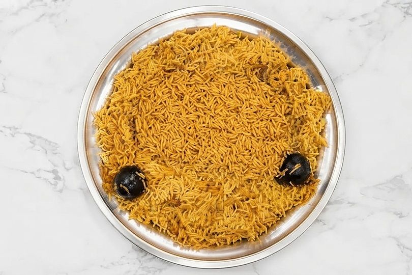 Basmati Rice Dish with Mixture Medium