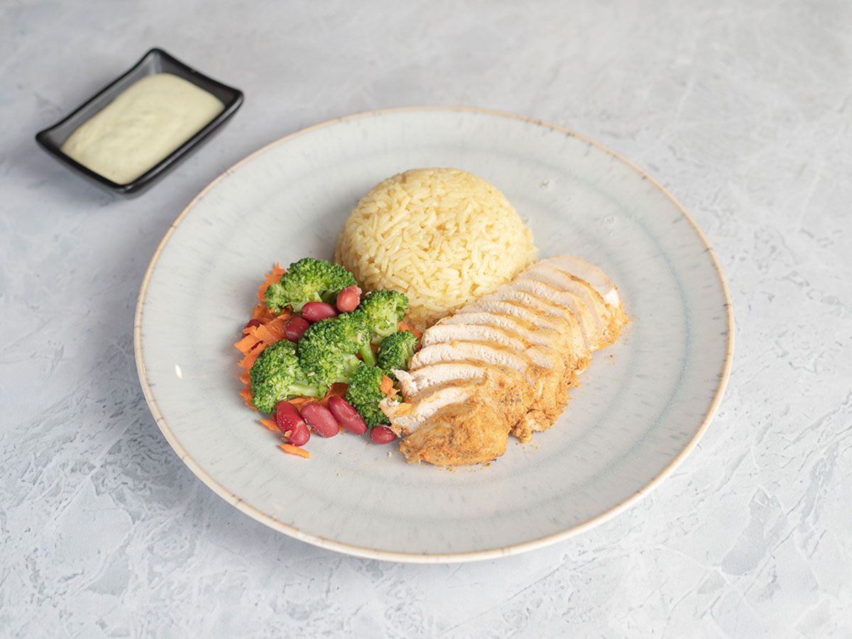 Basmati Rice With Chicken Platter