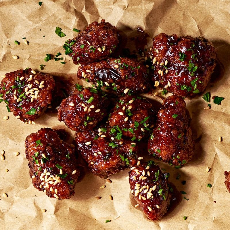 Balsamic BBQ boneless wings