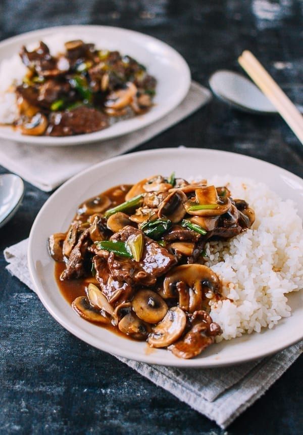 Beef And Mushroom Platter