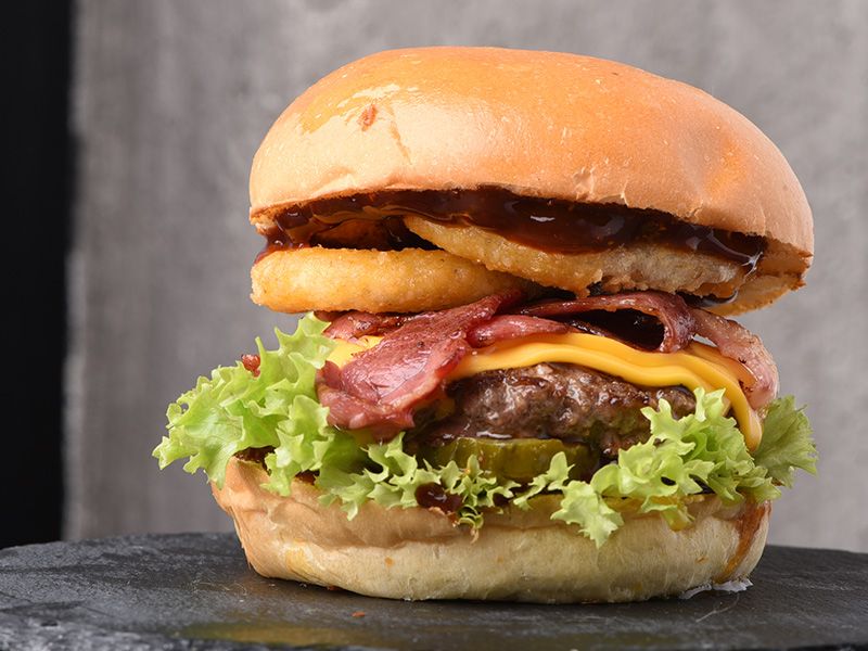 Beef Bacon Cheeseburger