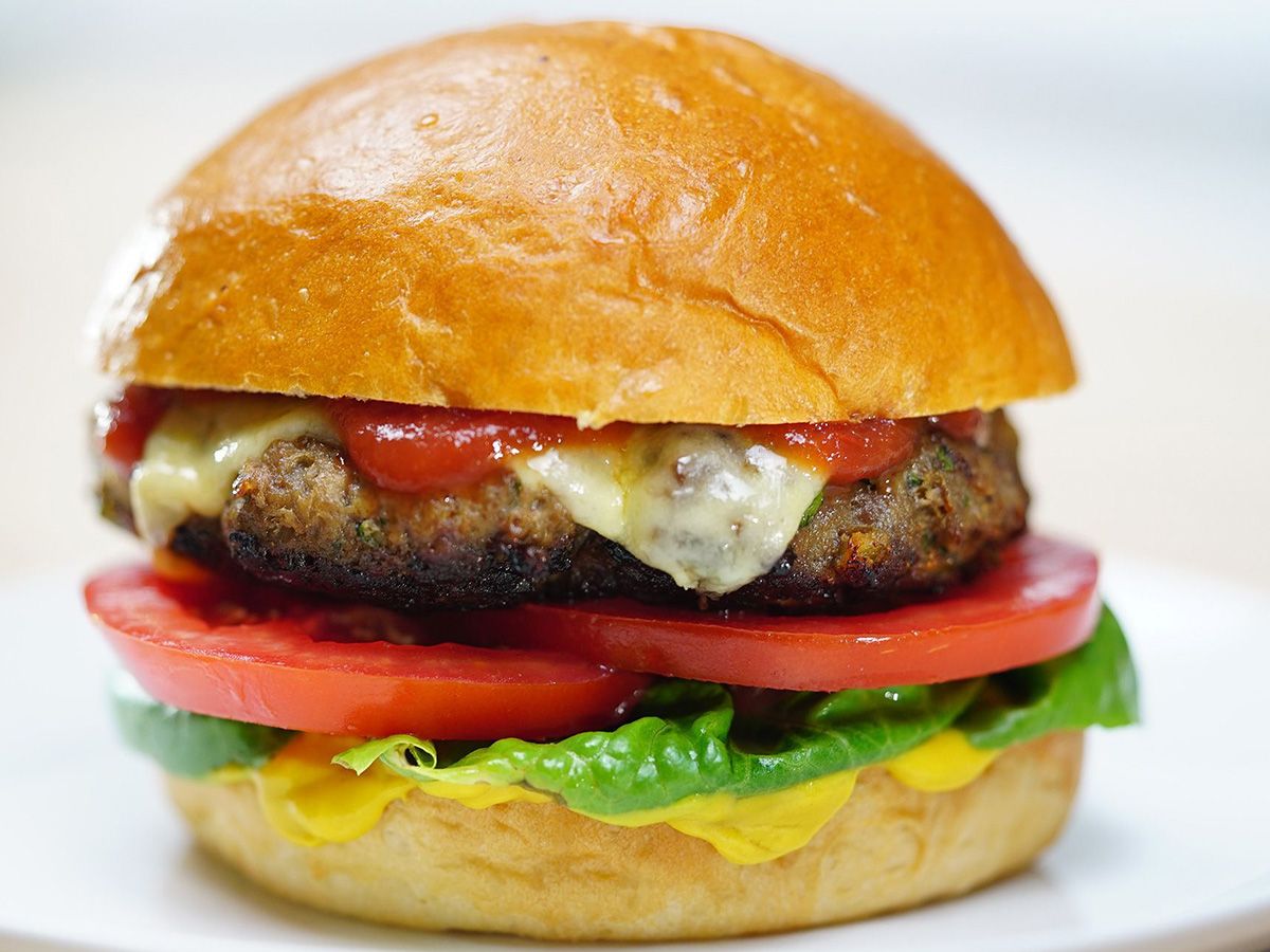 Plain Beef Burger (250gm)