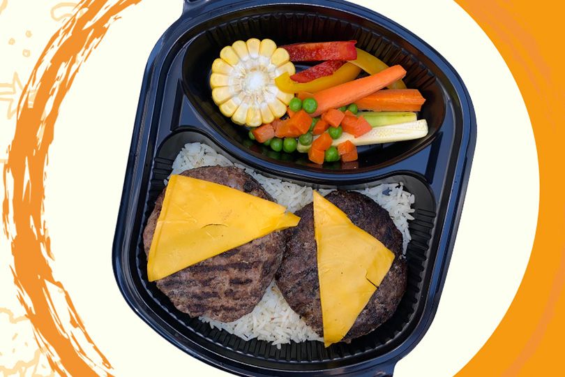 Beef Burger Meal