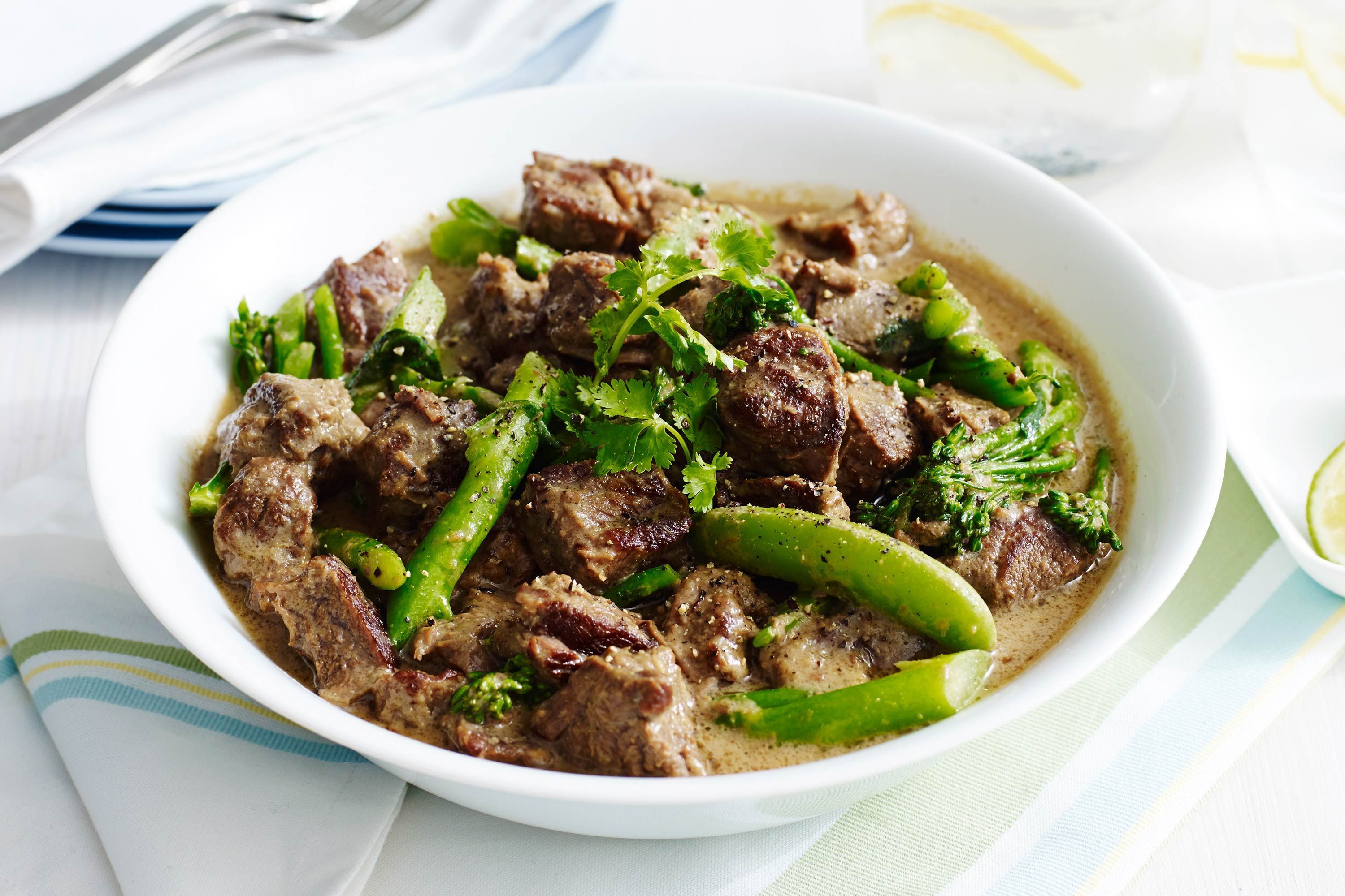 Beef Green Curry