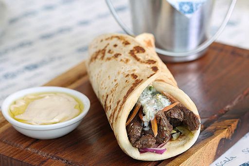 Gyros Bread Chicken Sandwich