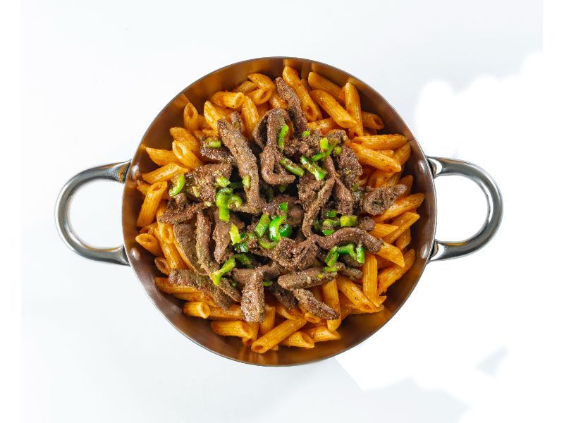 Alexandrian Beef Liver Red Sauce Pasta (Medium Spicy)