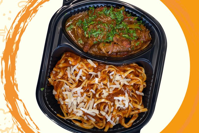 Beef Sausage Pasta Meal