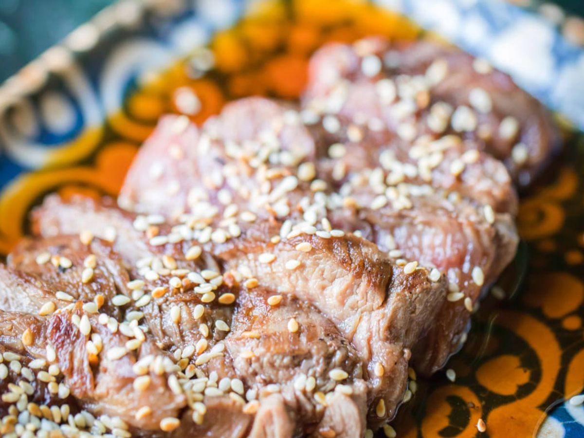 Beef With Teriyaki Sauce