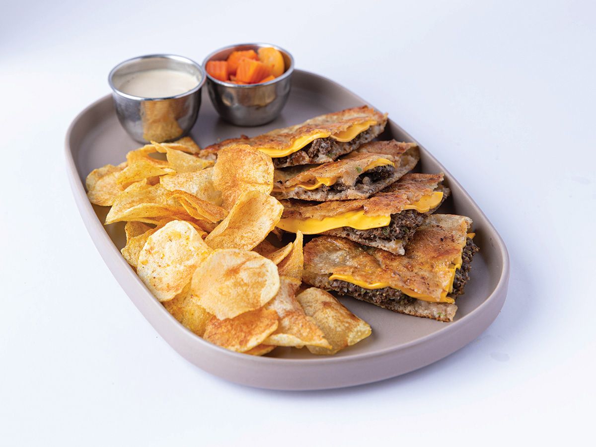 Beef And Cheddar Hawawshi Medium Spicy