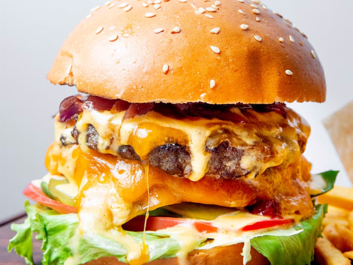 Beef mix cheese Burger