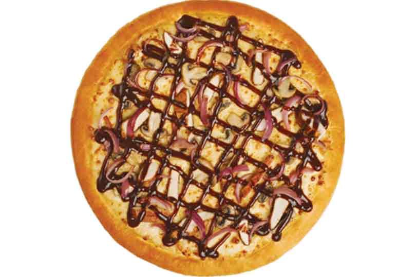 Beef N Cheddar Stuffed Crust Pizza - Large BBQ Chicken Ranch