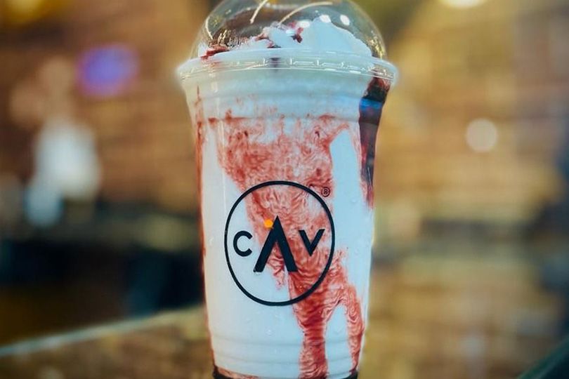 Blueberry Yogurt Milkshake