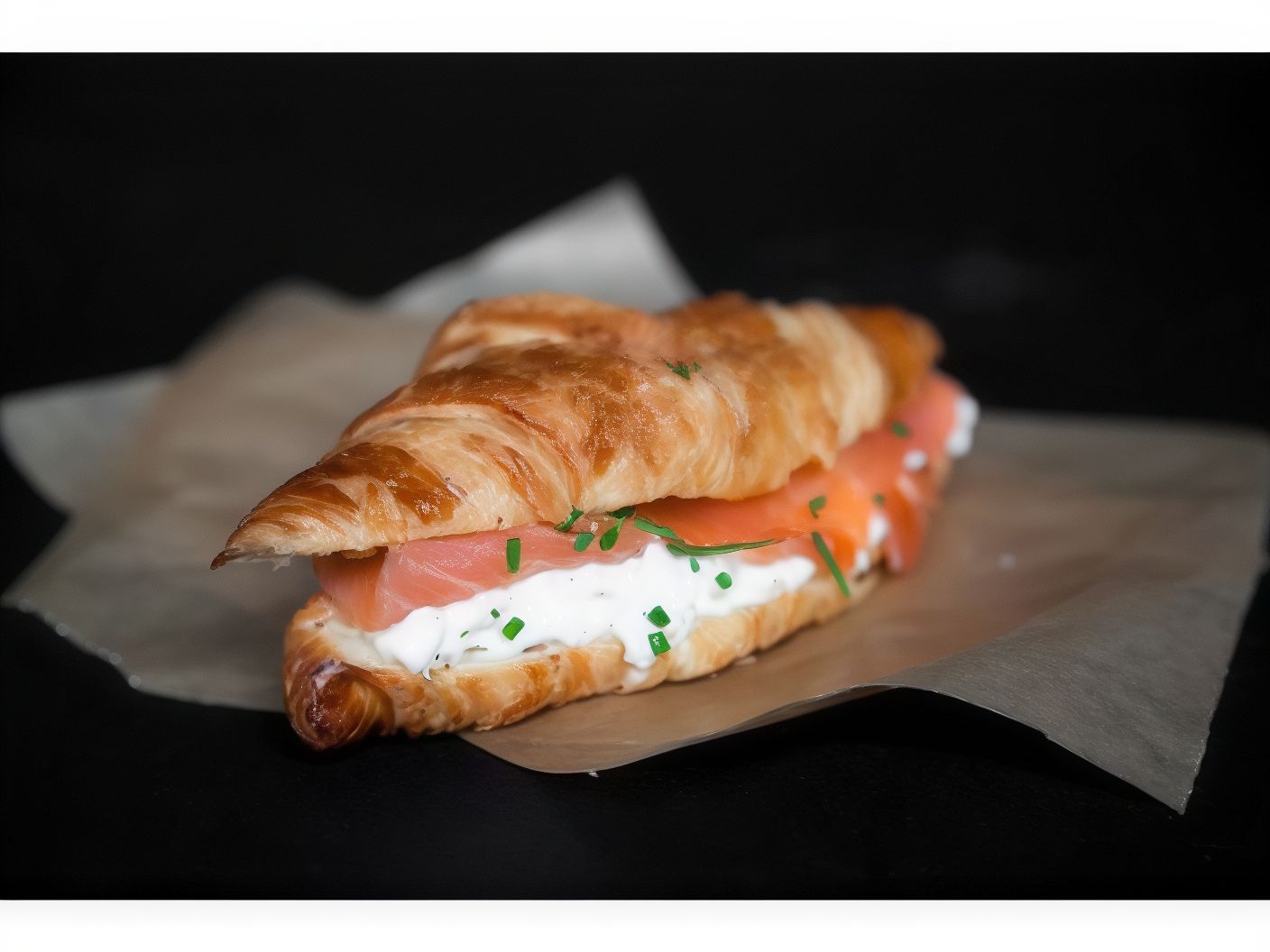 Smoked Salmon Croissant