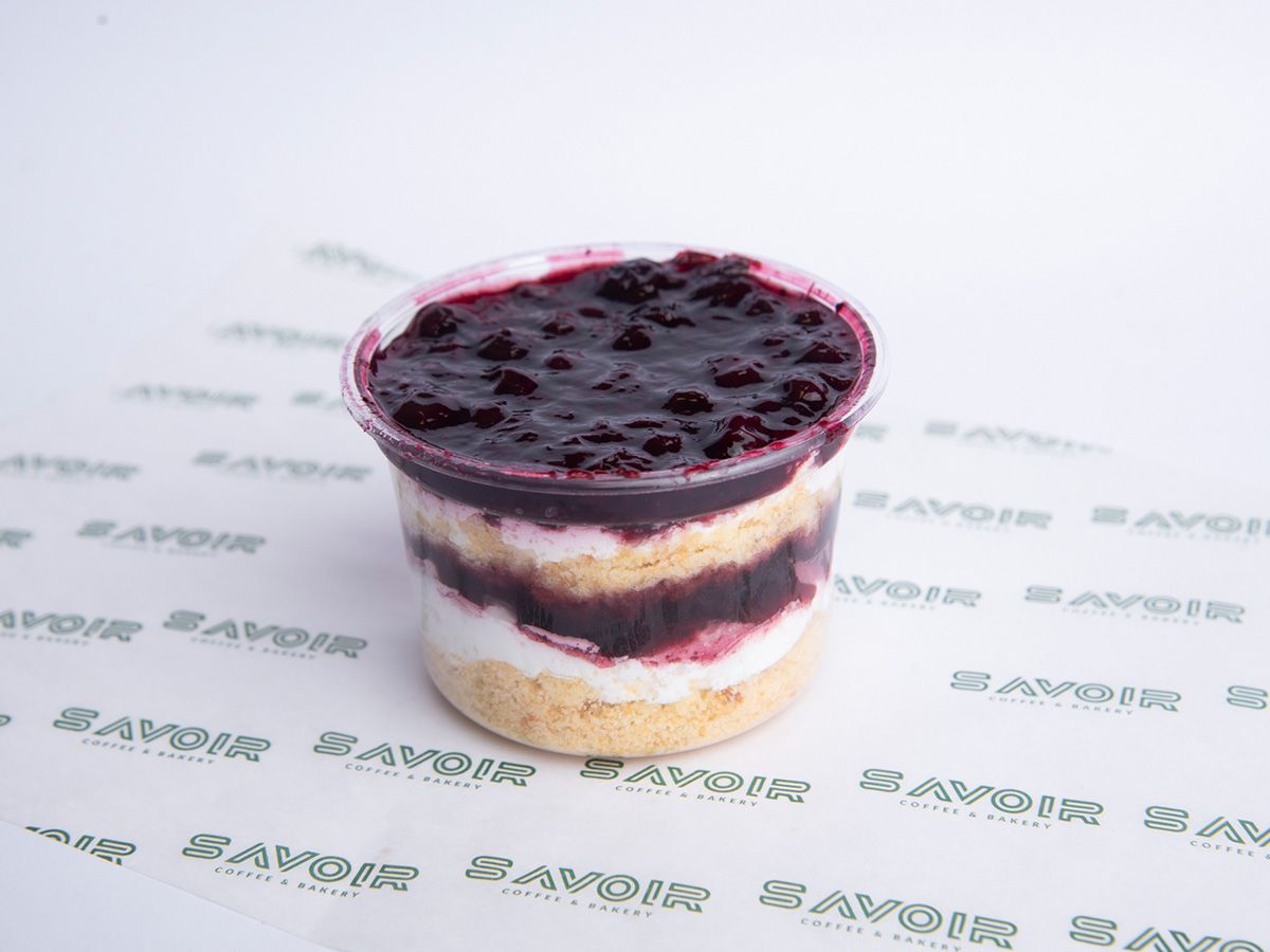 Blueberry Cake Jar