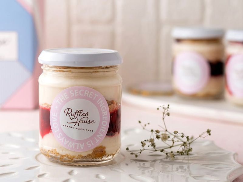 Blueberry Cheesecake Jar