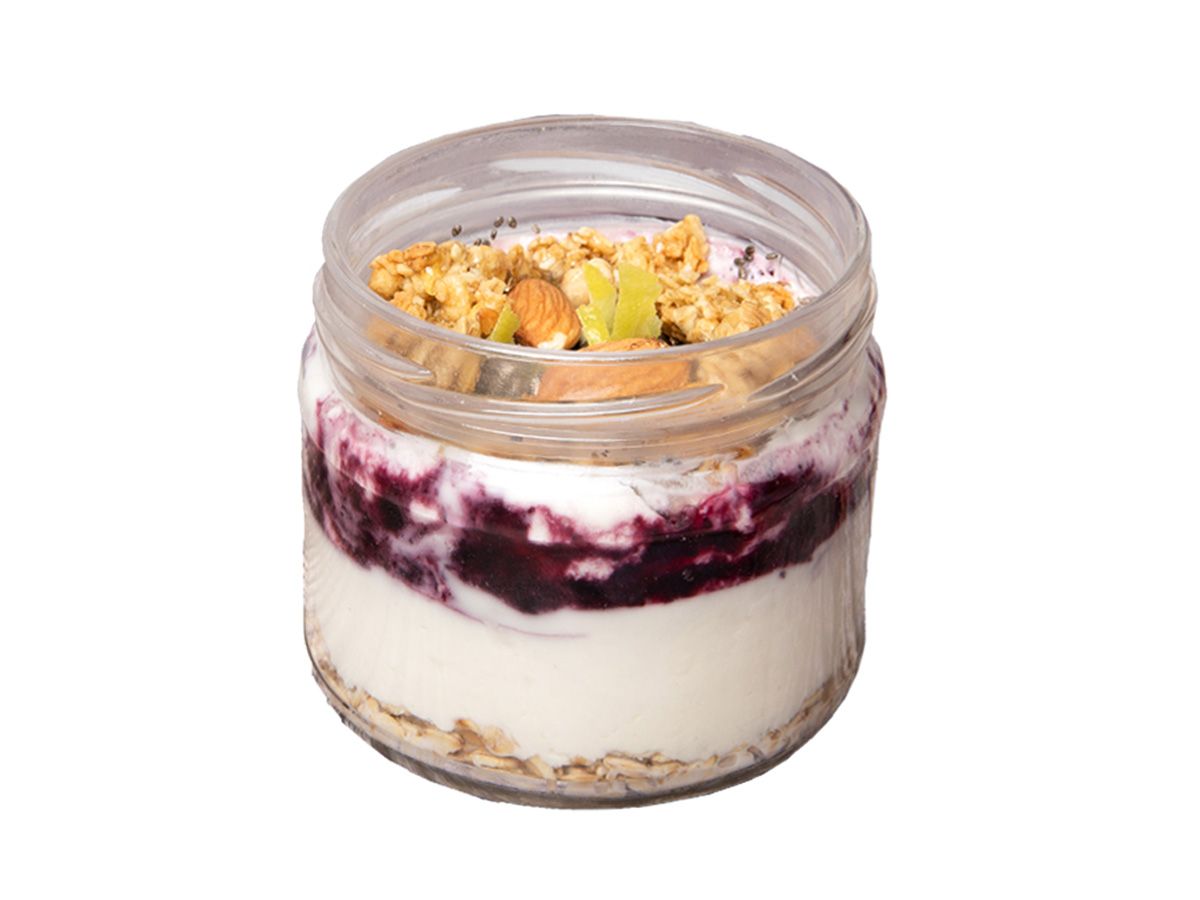 Blueberry And Lemon Greek Yogurt