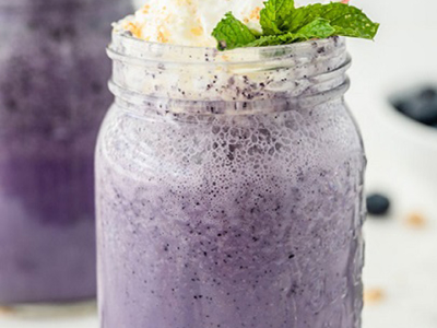 Blueberry Milkshake