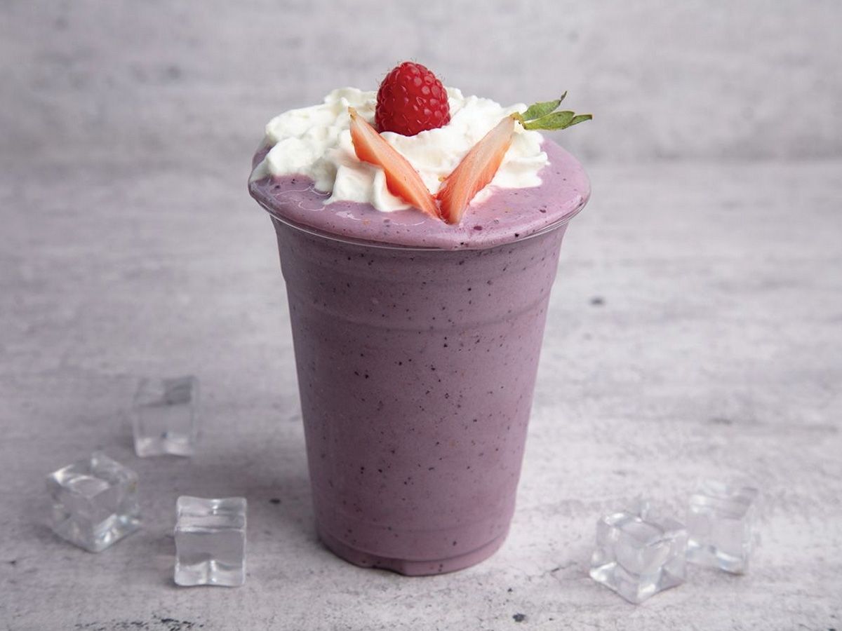 Blueberry Milkshake