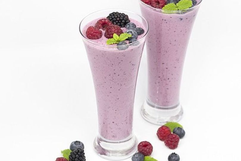 Blueberry Milkshake