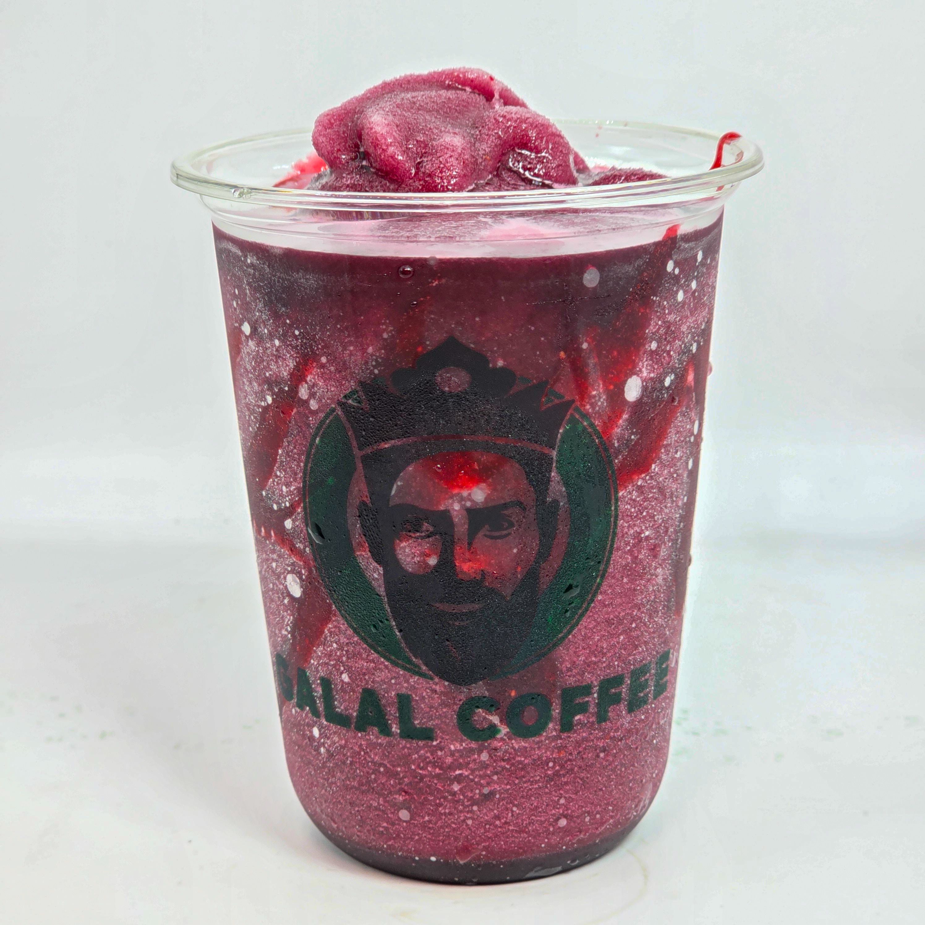 Blueberry mint strawberry Smoothie