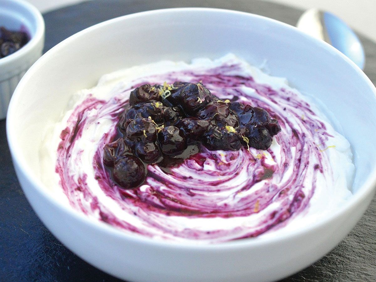 Blueberry Yogurt