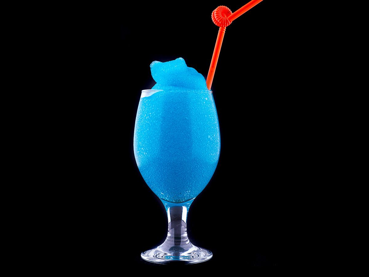 Blueberry soda