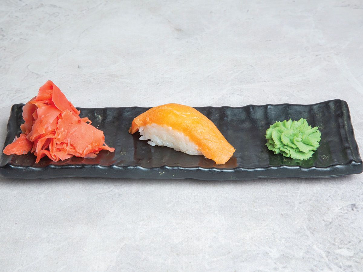Fried Salamon Sashimi