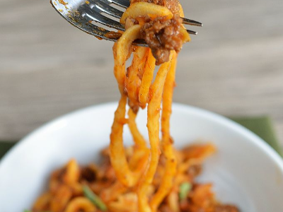 Bolognese Fondue Pasta