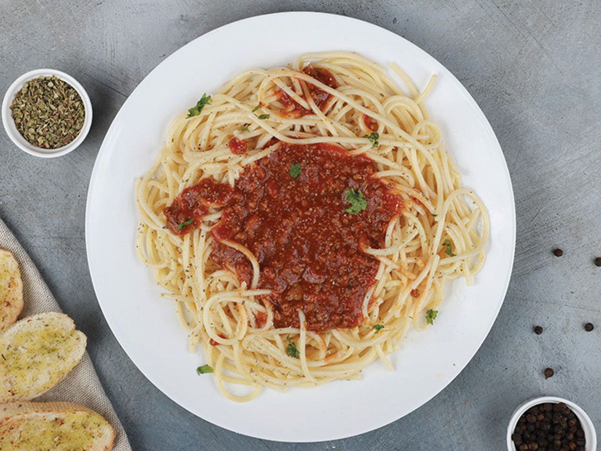 Minced Bolognese Pasta