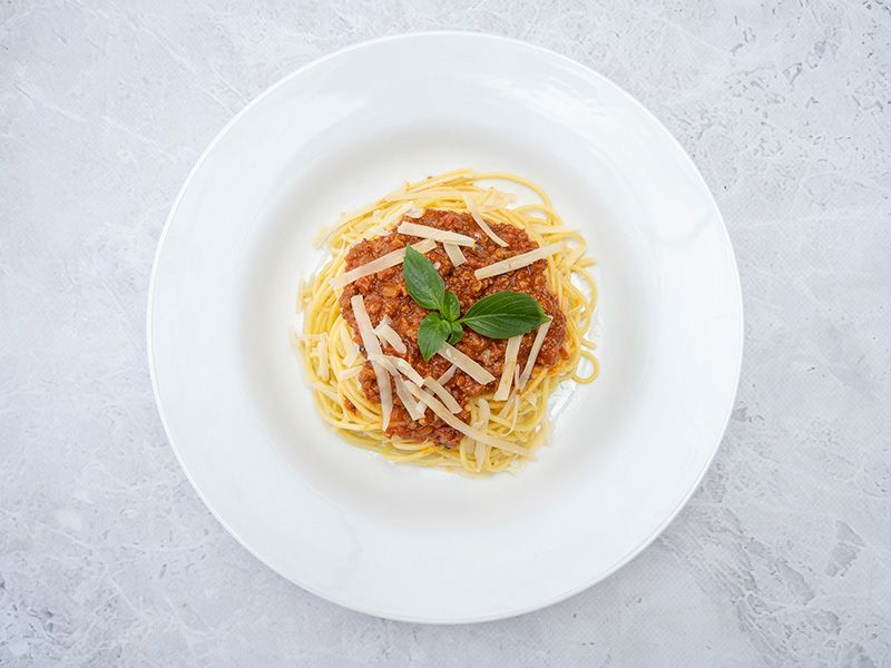 Traditional Bolognese Spaghetti Pasta