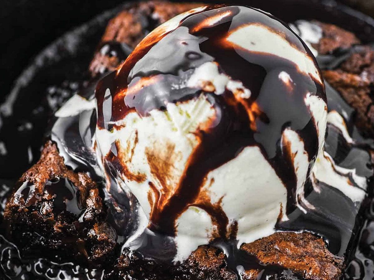 Brownies With Ice Cream
