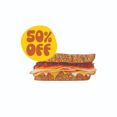 Roast Turkey Royale - Late Bite Sandwich Deals