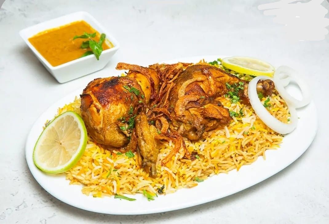 Half chicken Beriany