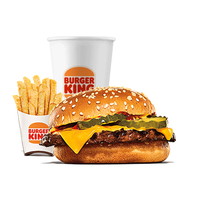 Kid cheese burger Meal