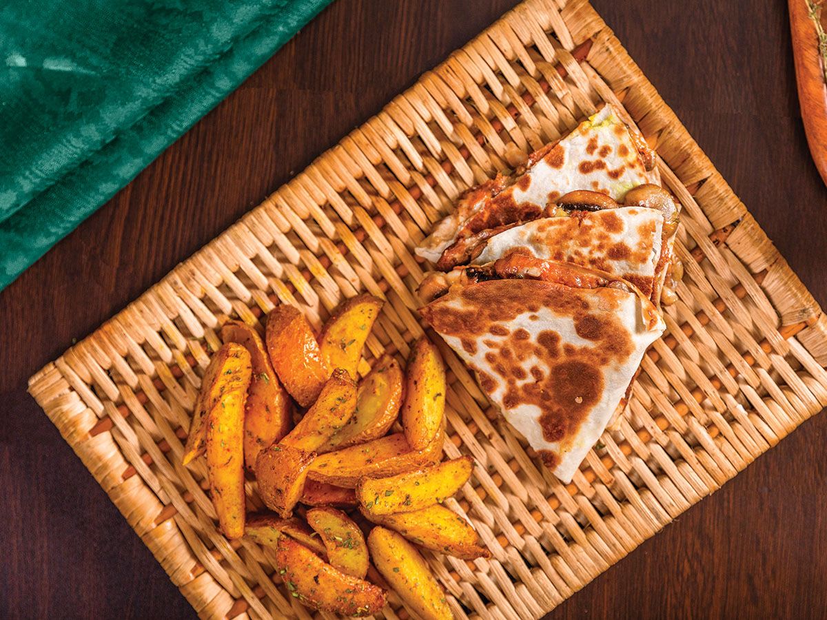 Cheese Steak Quesadilla