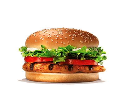 Grilled Chicken Whopper Sandwich