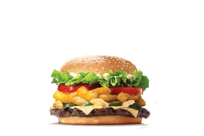 Chili Cheese Whopper Sandwich