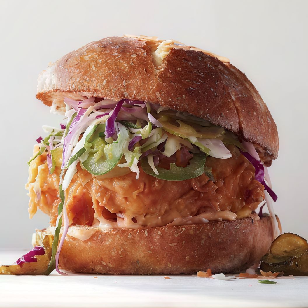 COLESLAW FRIED CHICKEN Sandwich