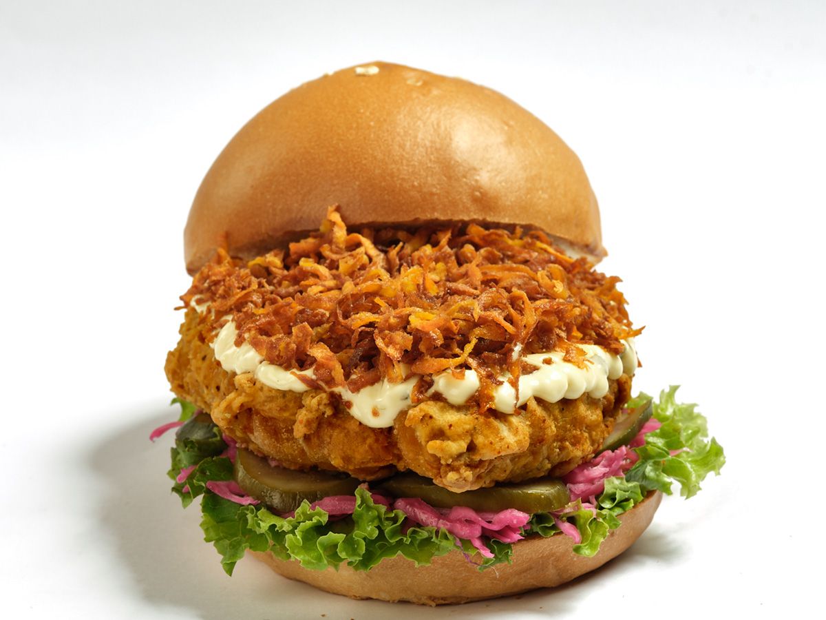 Crispy Chicken Bun