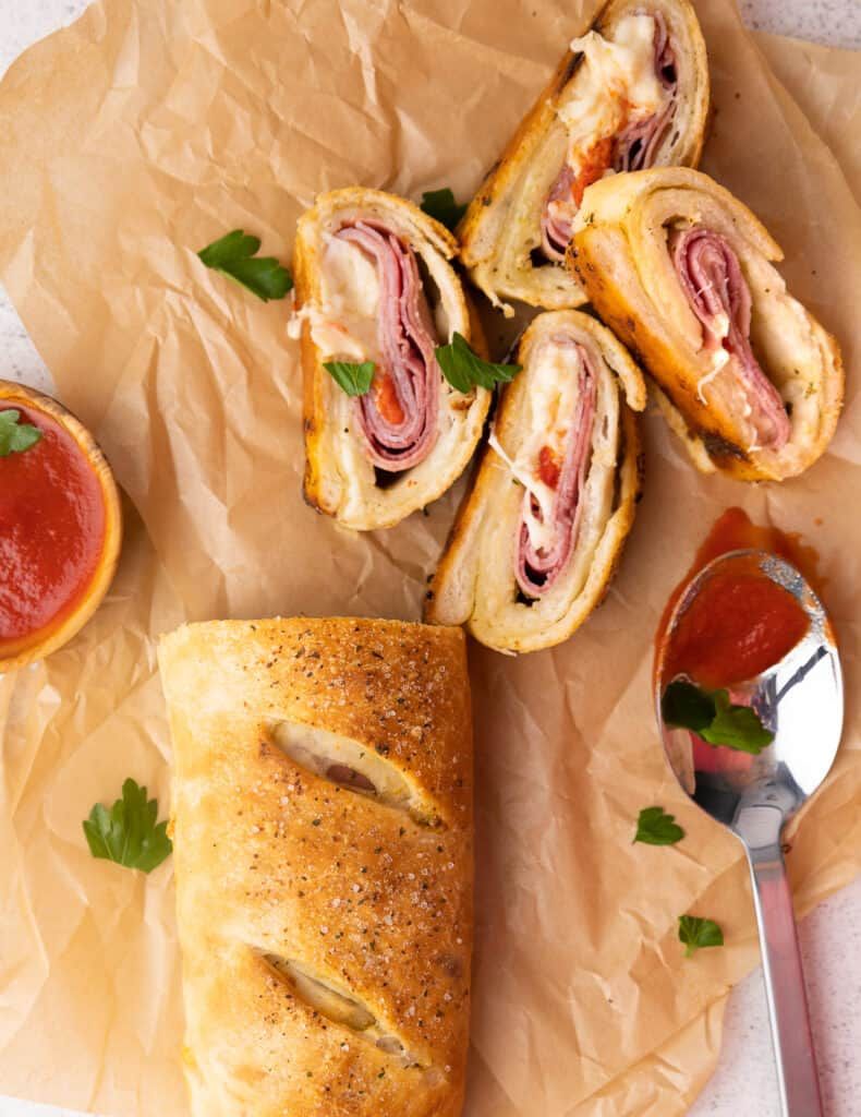 Cold Cut Meat Calzone