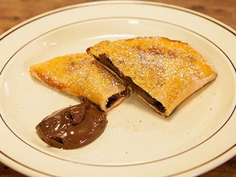 Nutella Chocolate Calzone