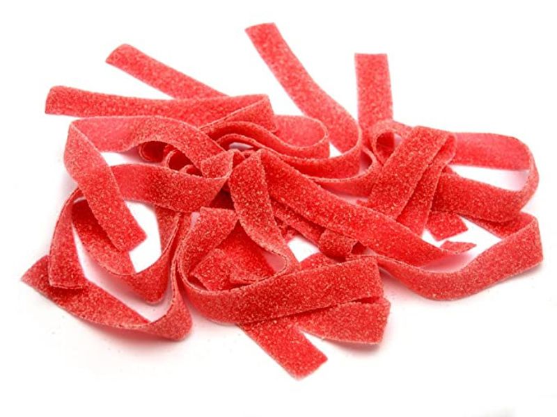Candy Meter Sour Strawberry Belts