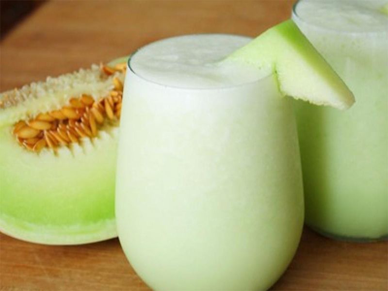 Fresh Cantaloupe Juice