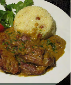 Roasted Veal Abou El Sid Style